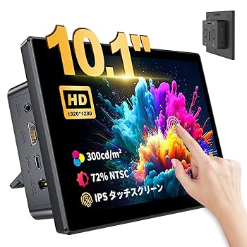 2K IPS タッチモニター 10.1インチ 10.1インチ2kディスプレイ容量性タッチモジュールキット,ips